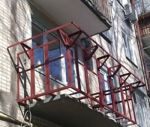Обновление парапета балкона с выносом наружу